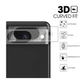 5x Kamera 9H Panzerhartglas für Google Pixel 8 3D KLAR ECHTES TEMPERED Panzerglas Kameraglas Kamerhartglas Kameraschutzglas Schutzglas Schutzfolie Panzerfolie