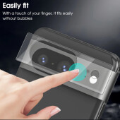 5x Kamera 9H Panzerhartglas für Google Pixel 8 3D KLAR ECHTES TEMPERED Panzerglas Kameraglas Kamerhartglas Kameraschutzglas Schutzglas Schutzfolie Panzerfolie