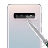 1x Kamera 9H Panzerhartglas für Samsung Galaxy S10 3D KLAR ECHTES TEMPERED Panzerglas Kameraglas Kamerhartglas Kameraschutzglas Schutzglas Schutzfolie Panzerfolie