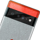 5x Kamera 9H Panzerhartglas für Google Pixel 6 Pro 3D KLAR ECHTES TEMPERED Panzerglas Kameraglas Kamerhartglas Kameraschutzglas Schutzglas Schutzfolie Panzerfolie