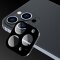 1x Kamera 9H Panzerhartglas für iPhone 14 Pro Max 3D KLAR ECHTES TEMPERED Panzerglas Kameraglas Kamerhartglas Kameraschutzglas SW