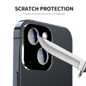 2x Kamera 9H Panzerhartglas für iPhone 15 3D KLAR Schwarzes ECHTES TEMPERED Panzerglas Kameraglas Kamerhartglas Kameraschutzglas Schutzglas Schutzfolie Panzerfolie