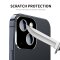 3x Kamera 9H Panzerhartglas für iPhone 15 Plus 3D KLAR Schwarzes ECHTES TEMPERED Panzerglas Kameraglas Kamerhartglas Kameraschutzglas Schutzglas Schutzfolie Panzerfolie