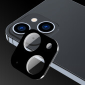 4x Kamera 9H Panzerhartglas für iPhone 13 3D KLAR Schwarzes ECHTES TEMPERED Panzerglas Kameraglas Kamerhartglas Kameraschutzglas Schutzglas Schutzfolie Panzerfolie