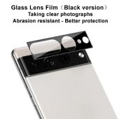 1x Kamera 9H Panzerhartglas für Google Pixel 7 Pro 3D KLAR Schwarzes ECHTES TEMPERED Panzerglas Kameraglas Kamerhartglas Kameraschutzglas Schutzglas Schutzfolie Panzerfolie