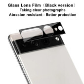 2x Kamera 9H Panzerhartglas für Google Pixel 7 Pro 3D KLAR Schwarzes ECHTES TEMPERED Panzerglas Kameraglas Kamerhartglas Kameraschutzglas Schutzglas Schutzfolie Panzerfolie