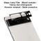5x Kamera 9H Panzerhartglas für Google Pixel 7 Pro 3D KLAR Schwarzes ECHTES TEMPERED Panzerglas Kameraglas Kamerhartglas Kameraschutzglas Schutzglas Schutzfolie Panzerfolie
