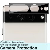 6x Kamera 9H Panzerhartglas für Google Pixel 7 Pro 3D KLAR Schwarzes ECHTES TEMPERED Panzerglas Kameraglas Kamerhartglas Kameraschutzglas Schutzglas Schutzfolie Panzerfolie