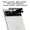 5x Kamera 9H Panzerhartglas für Google Pixel 6a 3D KLAR Schwarzes ECHTES TEMPERED Panzerglas Kameraglas Kamerhartglas Kameraschutzglas Schutzglas Schutzfolie Panzerfolie