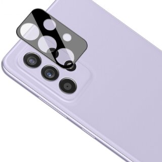 3x Kamera 9H Panzerhartglas für Samsung Galaxy A52 3D KLAR Schwarzer ECHTES TEMPERED Panzerglas Kameraglas Kamerhartglas Kameraschutzglas Schutzglas Schutzfolie Panzerfolie