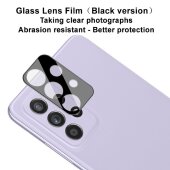 4x Kamera 9H Panzerhartglas für Samsung Galaxy A52 3D KLAR Schwarzer ECHTES TEMPERED Panzerglas Kameraglas Kamerhartglas Kameraschutzglas Schutzglas Schutzfolie Panzerfolie