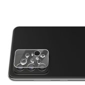 4x Kamera 9H Panzerhartglas für Samsung Galaxy A72 3D KLAR ECHTES TEMPERED Panzerglas Kameraglas Kamerhartglas Kameraschutzglas Schutzglas Schutzfolie Panzerfolie