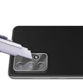 4x Kamera 9H Panzerhartglas für Samsung Galaxy A72 3D KLAR ECHTES TEMPERED Panzerglas Kameraglas Kamerhartglas Kameraschutzglas Schutzglas Schutzfolie Panzerfolie