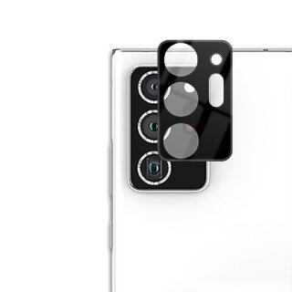 5x Kamera 9H Panzerhartglas für Samsung Galaxy Note 20 Ultra 3D KLAR Schwarzes ECHTES TEMPERED Panzerglas Kameraglas Kamerhartglas Kameraschutzglas Schutzglas Schutzfolie Panzerfolie
