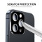 3x Kamera 9H Panzerhartglas für iPhone 11 Pro Max 3D KLAR Schwarzes ECHTES TEMPERED Panzerglas Kameraglas Kamerhartglas Kameraschutzglas Schutzglas Schutzfolie Panzerfolie