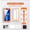 4x 9H Panzerglas für iPhone 13 HD klar Montagehilfe Displayschutz Schutzglas Schuzfolie Tempered Glass Screen Protector