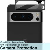 2x Kamera 9H Panzerhartglas für Google Pixel 8 Pro 3D KLAR Schwarzes ECHTES TEMPERED Panzerglas Kameraglas Kamerhartglas Kameraschutzglas Schutzglas Schutzfolie Panzerfolie