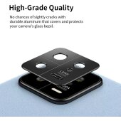 3x Kamera 9H Panzerhartglas für Xiaomi 13 Pro 3D KLAR Schwarzes ECHTES TEMPERED Panzerglas Kameraglas Kamerhartglas Kameraschutzglas Schutzglas Schutzfolie Panzerfolie