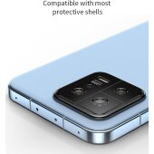 5x Kamera 9H Panzerhartglas für Xiaomi 13 Pro 3D KLAR Schwarzes ECHTES TEMPERED Panzerglas Kameraglas Kamerhartglas Kameraschutzglas Schutzglas Schutzfolie Panzerfolie