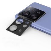 4x Kamera 9H Panzerhartglas für Xiaomi 13T/ 13T Pro 3D KLAR Schwarzes ECHTES TEMPERED Panzerglas Kameraglas Kamerhartglas Kameraschutzglas Schutzglas Schutzfolie Panzerfolie