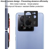 6x Kamera 9H Panzerhartglas für Xiaomi 13T/ 13T Pro 3D KLAR Schwarzes ECHTES TEMPERED Panzerglas Kameraglas Kamerhartglas Kameraschutzglas Schutzglas Schutzfolie Panzerfolie