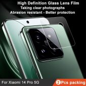 1x Kamera 9H Panzerhartglas für Xiaomi 14 3D KLAR ECHTES TEMPERED Panzerglas Kameraglas Kamerhartglas Kameraschutzglas Schutzglas Schutzfolie Panzerfolie