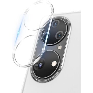 3x Kamera 9H Panzerhartglas für Huawei P50 Pro Plus 3D KLAR ECHTES TEMPERED Panzerglas Kameraglas Kamerhartglas Kameraschutzglas Schutzglas Schutzfolie Panzerfolie