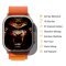 3x ANTI-SPY 9H Panzerglas für Apple Watch Ultra 49 mm PRIVACY echtes Tempered Panzerhartglas Displayschutz Schutzglas Schutzfolie Panzerfolie Screen-Protector