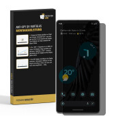 4x Blickschutz 9H Panzerhartglas für Google Pixel 6a ANTI-SPY Privacy echtes Tempered Panzerglas Displayschutz Schutzglas Panzerfolie Schutzfolie Displayglas