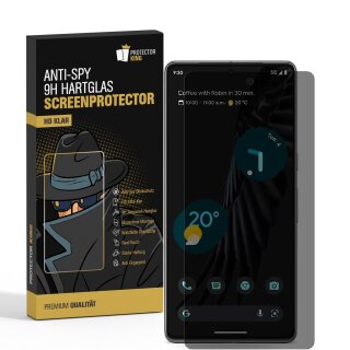 3x Blickschutz 9H Panzerglas für Google Pixel 7 Pro Full-Screen Protector Anti-Spy Sichtschutz Schutzglas Schutzfolie Tempered Hartglas Displayschutz