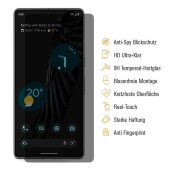 3x Blickschutz 9H Panzerglas für Google Pixel 7 Pro Full-Screen Protector Anti-Spy Sichtschutz Schutzglas Schutzfolie Tempered Hartglas Displayschutz