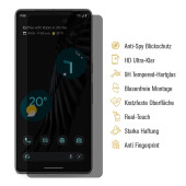 4x Blickschutz 9H Panzerglas für Google Pixel 7 Pro Full-Screen Protector Anti-Spy Sichtschutz Schutzglas Schutzfolie Tempered Hartglas Displayschutz
