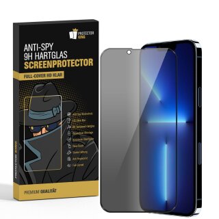 3x Blickschutz 9H Panzerhartglas für iPhone 13 ANTI-SPY PRIVACY Displayschutz Panzerfolie Schutzfolie echtes Tempered Panzerglas Schutzglas Screen Protector