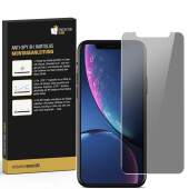 6x Blickschutz 9H Panzerhartglas für iPhone XR...