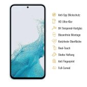 3x Blickschutz 9H Panzerhartglas für Samsung Galaxy A54 5G Anti-Spion Displayschutz Panzerfolie Schutzfolie echtes Tempered Panzerglas Schutzglas Screen Protector #1