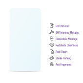 3x 9H Panzerglas für Samsung Galaxy S21 Full-Screen HD klar UV-Liquid Tempered Hartglas Displayschutz Schutzglas Screen-Protector