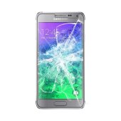 3x 9H Nano-Glass für Samsung Galaxy Alpha 3D KLAR Anti-Shock Anti-Bruch Anti-Stoß Anti-Schmutz Panzernanoglas Displayschutz Schutzfolie Panzerfolie Panzerglas Screen-Protector