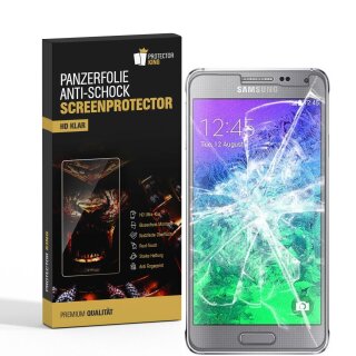 4x 9H Nano-Glass für Samsung Galaxy Alpha 3D KLAR Anti-Shock Anti-Bruch Anti-Stoß Anti-Schmutz Panzernanoglas Displayschutz Schutzfolie Panzerfolie Panzerglas Screen-Protector