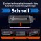 2x 9H Panzerglas für iPhone 14 Pro 3D KLAR Staubfreie Installation echtes Tempered Glass Panzerhartglas Schutzglas Displayschutz Schutzfolie Screen-Protector