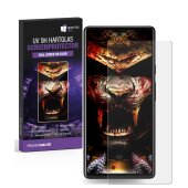 1x 9H Panzerglas für Google Pixel 8 Pro Full-Screen HD klar UV-Liquid Tempered Glas Displayschutz Schutzglas Screen-Protector