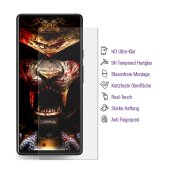1x 9H Panzerglas für Google Pixel 8 Pro Full-Screen HD klar UV-Liquid Tempered Glas Displayschutz Schutzglas Screen-Protector