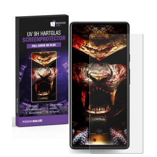4x UV-Liquid 9H Panzerglas für Xiaomi 14 Ultra 3D KLAR echtes Tempered Panzerhartglas Schutzglas Displayschutz Panzerfolie Schutzfolie Screen Protector