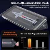 1x 9H Panzerglas für iPhone 12 Pro 3D KLAR Staubfreie Installation echtes Tempered Glass Panzerhartglas Schutzglas Displayschutz Schutzfolie Screen-Protector