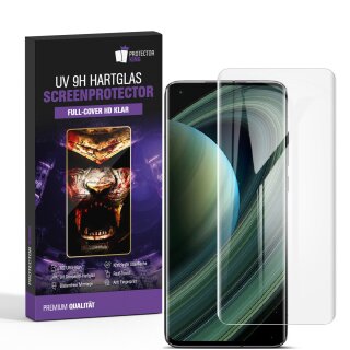 6x UV-Liquid 9H Panzerglas für Xiaomi Mi 10 Ultra 3D KLAR echtes Tempered Panzerhartglas Schutzglas Displayschutz Panzerfolie Schutzfolie Screen Protector