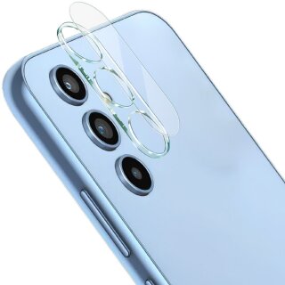 2x Kamera 9H Panzerhartglas für Samsung Galaxy A55 5G 3D KLAR echtes Tempered Panzerglas Kameraglas Kamerhartglas Kameraschutzglas Schutzglas Screen-Protector