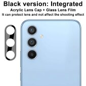 4x Kamera 9H Panzerhartglas für Samsung Galaxy A55 5G 3D KLAR Schwarzes echtes Tempered Panzerglas Kameraglas Kamerhartglas Kameraschutzglas Schutzglas Schutzfolie Screen Protector