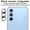 4x Kamera 9H Panzerhartglas für Samsung Galaxy A55 5G 3D KLAR Schwarzes echtes Tempered Panzerglas Kameraglas Kamerhartglas Kameraschutzglas Schutzglas Schutzfolie Screen Protector