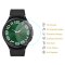 2x 9H Panzerhartglas für Samsung Galaxy Watch 6 44 mm 3D KLAR echtes Tempered Panzerglas Displayschutz Schutzglas Displayglas Screen-Protector