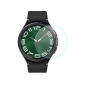 3x 9H Panzerhartglas für Samsung Galaxy Watch 6 47 mm 3D KLAR echtes Tempered Panzerglas Displayschutz Schutzglas Displayglas Screen-Protector