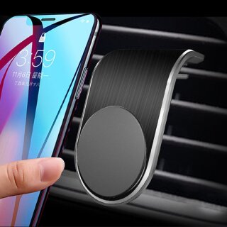 Auto Magnetisch Handyhalterung KFZ Lüftungsgitter Halterung Schwarz iPhone, Samsung, Huawei, Xiaomi, Oneplus, Sony Xperia, Oppo